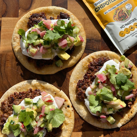 Smashed Chipotle Tacos