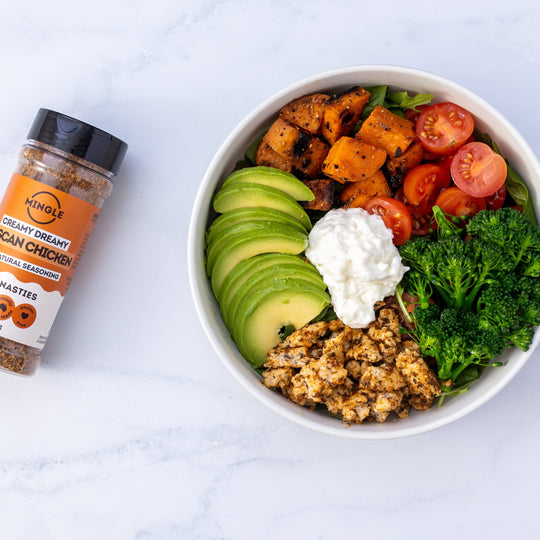 High Protein, Low Carb Tuscan Healthy Girl Bowl (Low-Carb)