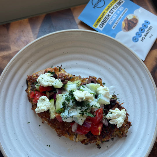Potato Crust Greek Style Chicken Fillet