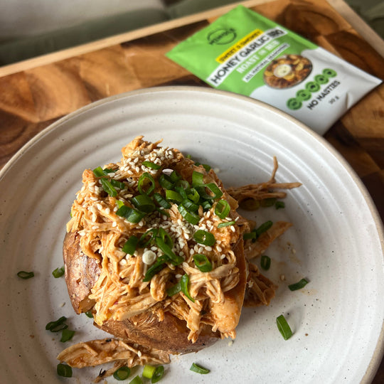 Slow Cooked Honey Garlic Chicken Potato