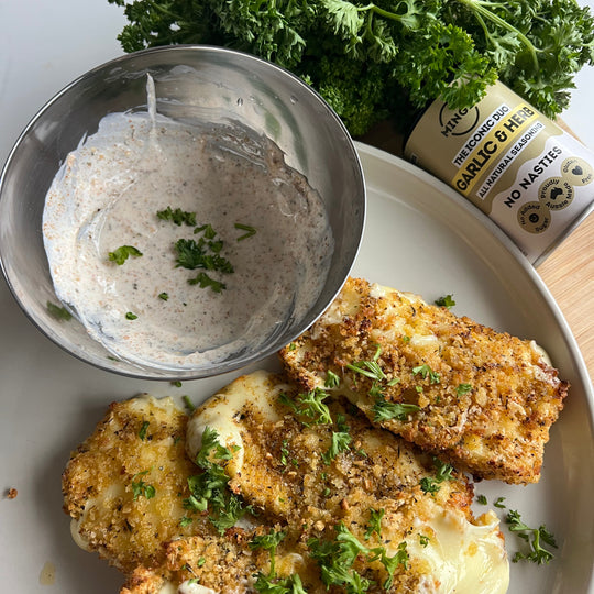 Garlic and Herb Mozzarella Dippers