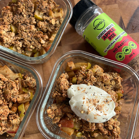 Healthy Apple Crumble