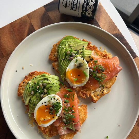Smoked Salmon Hashbrown Tacos