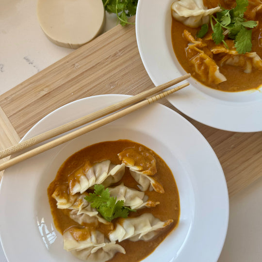 Butter Chicken Dumplings