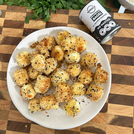 Halloumi Bagel Bites