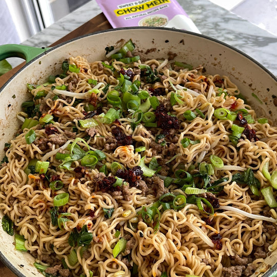 One Pan Beef Noodle Ramen