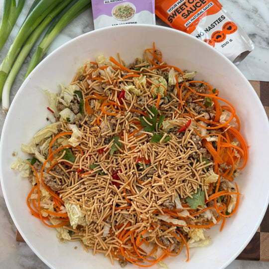Crispy Chow Mein Chicken Salad