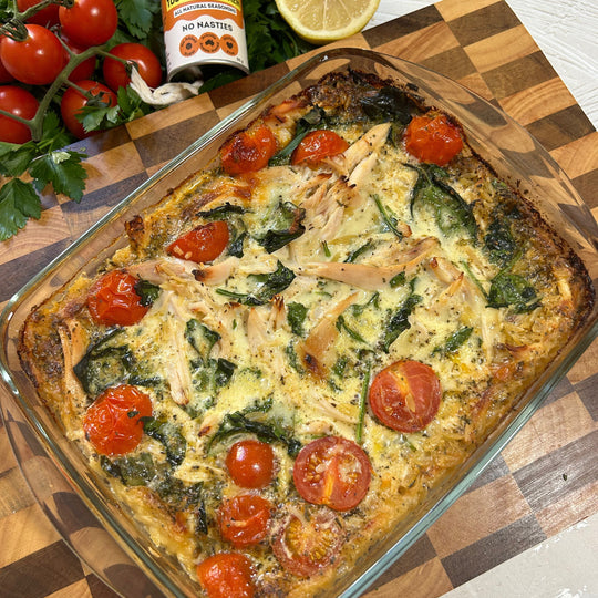 Tuscan Chicken One Pan Bake