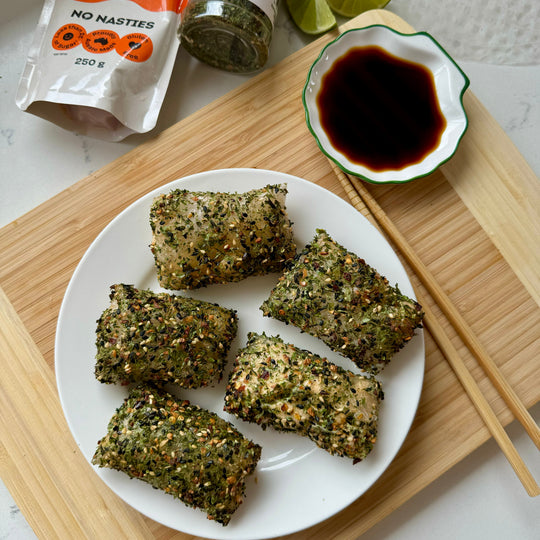 Bang Bang Salmon Rice Paper Parcels