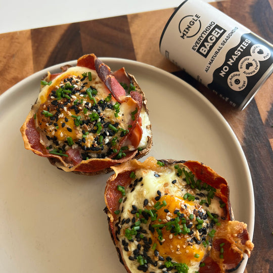 Breakfast Stuffed Mushrooms