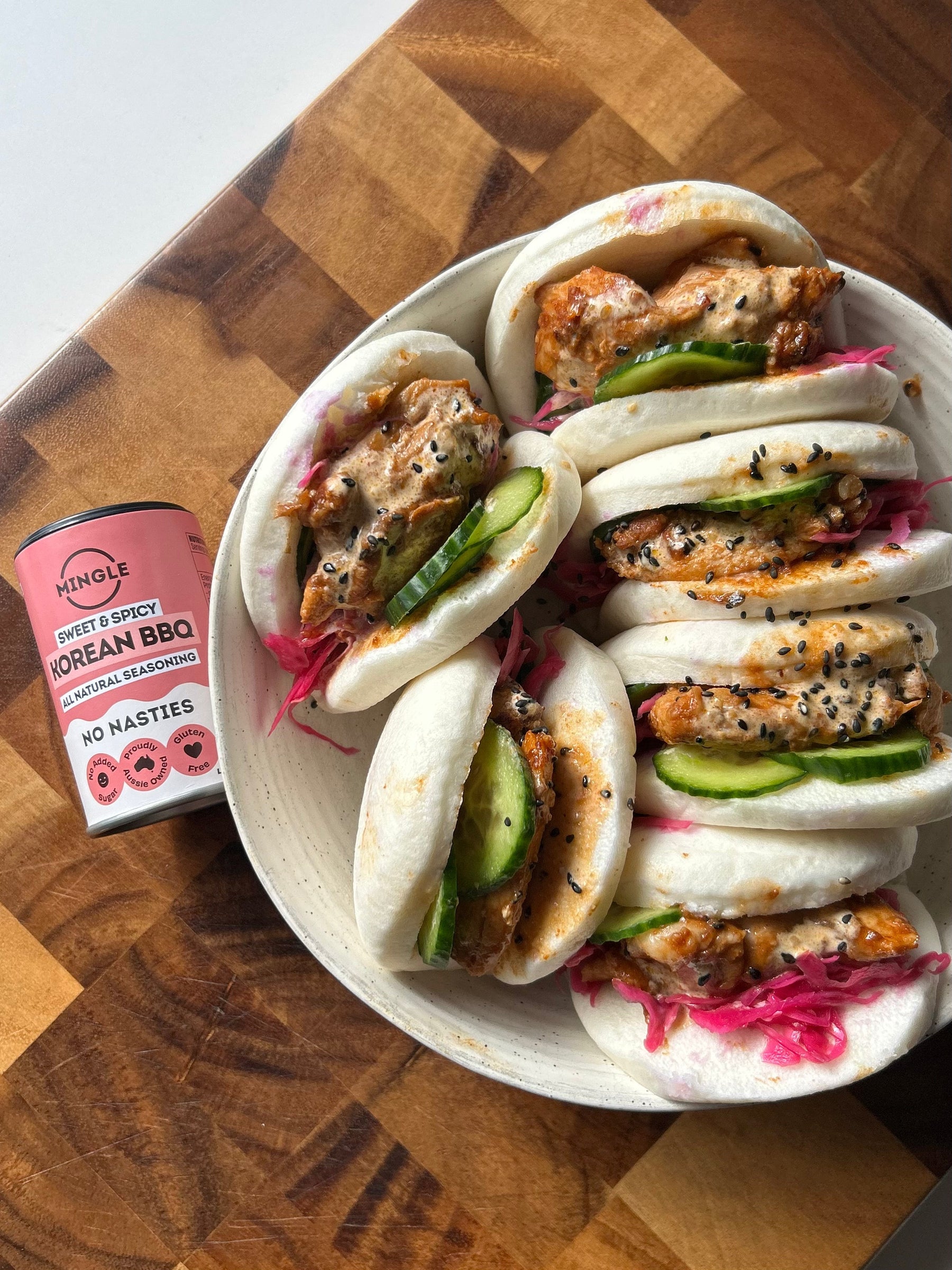 Korean BBQ Bao Buns