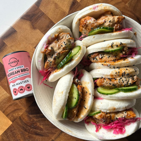 Korean BBQ Bao Buns