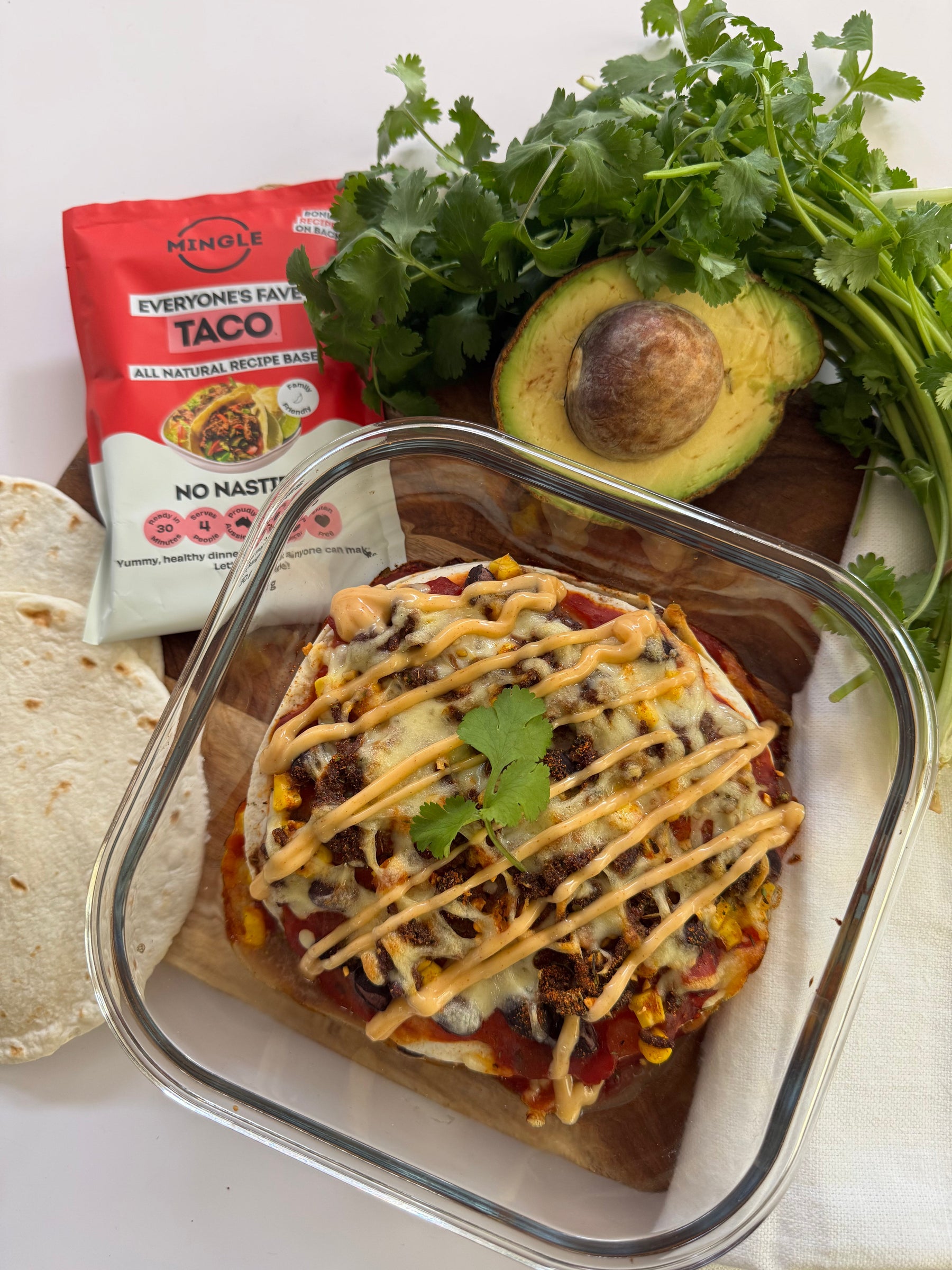 Single Serve Enchilada Bake