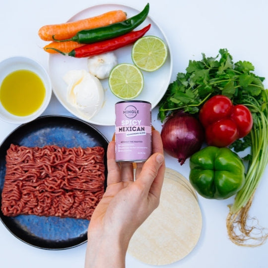 Mingle's Spicy Mexican Quick Tacos