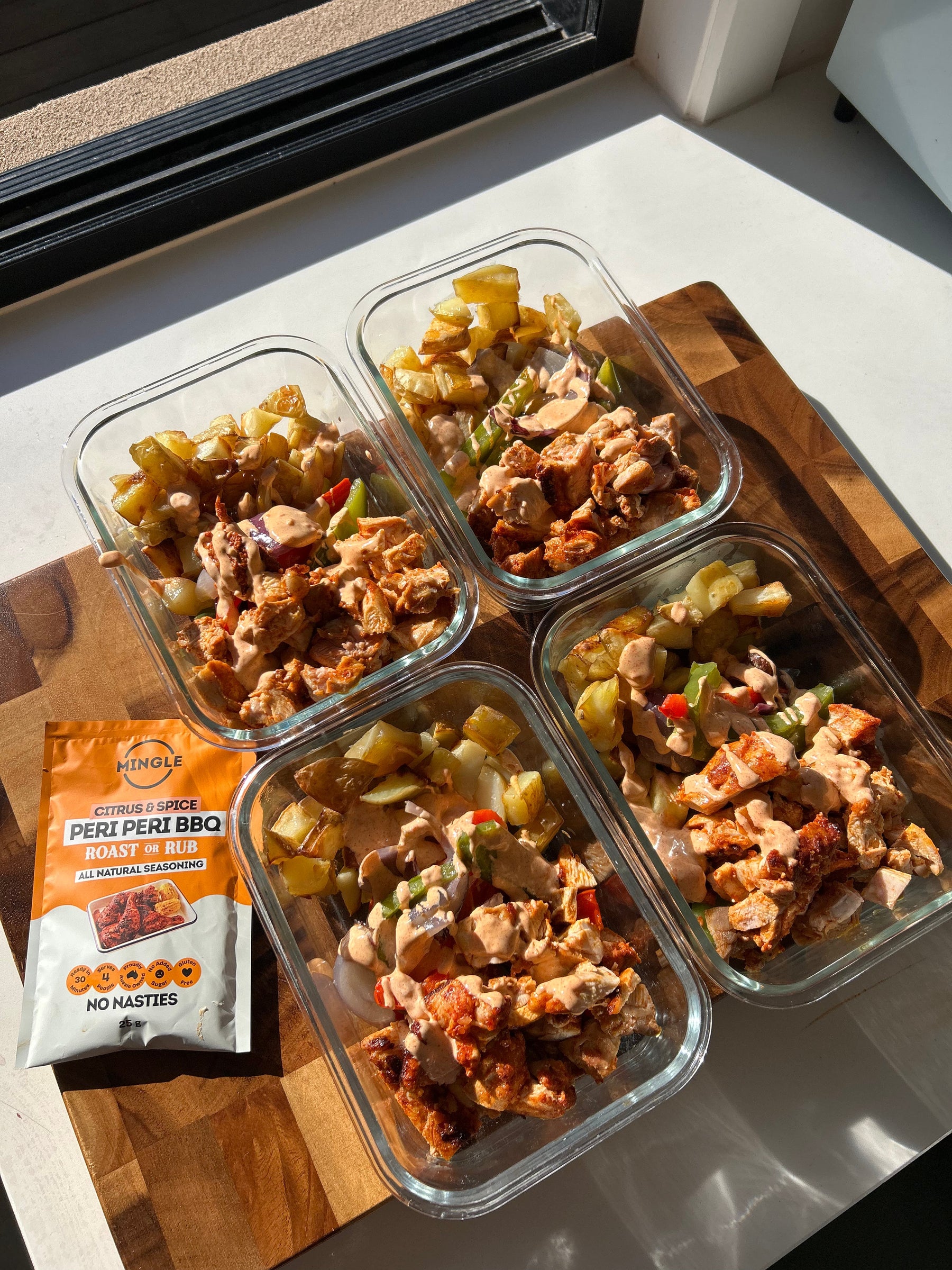 Peri Peri Chicken Meal Prep