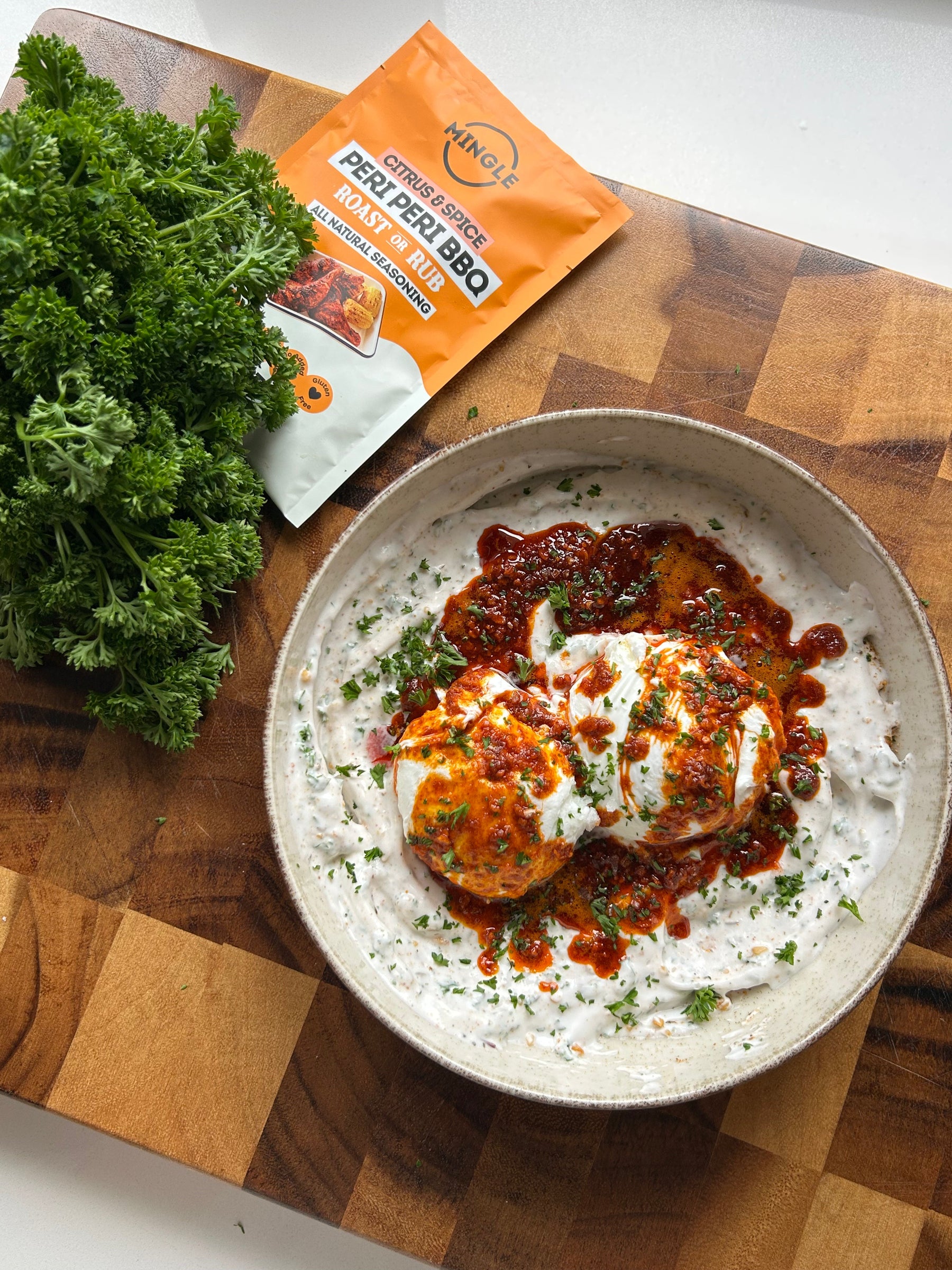 Peri Peri Turkish Eggs