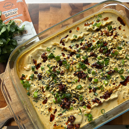 Satay Noodle Dump and Bake