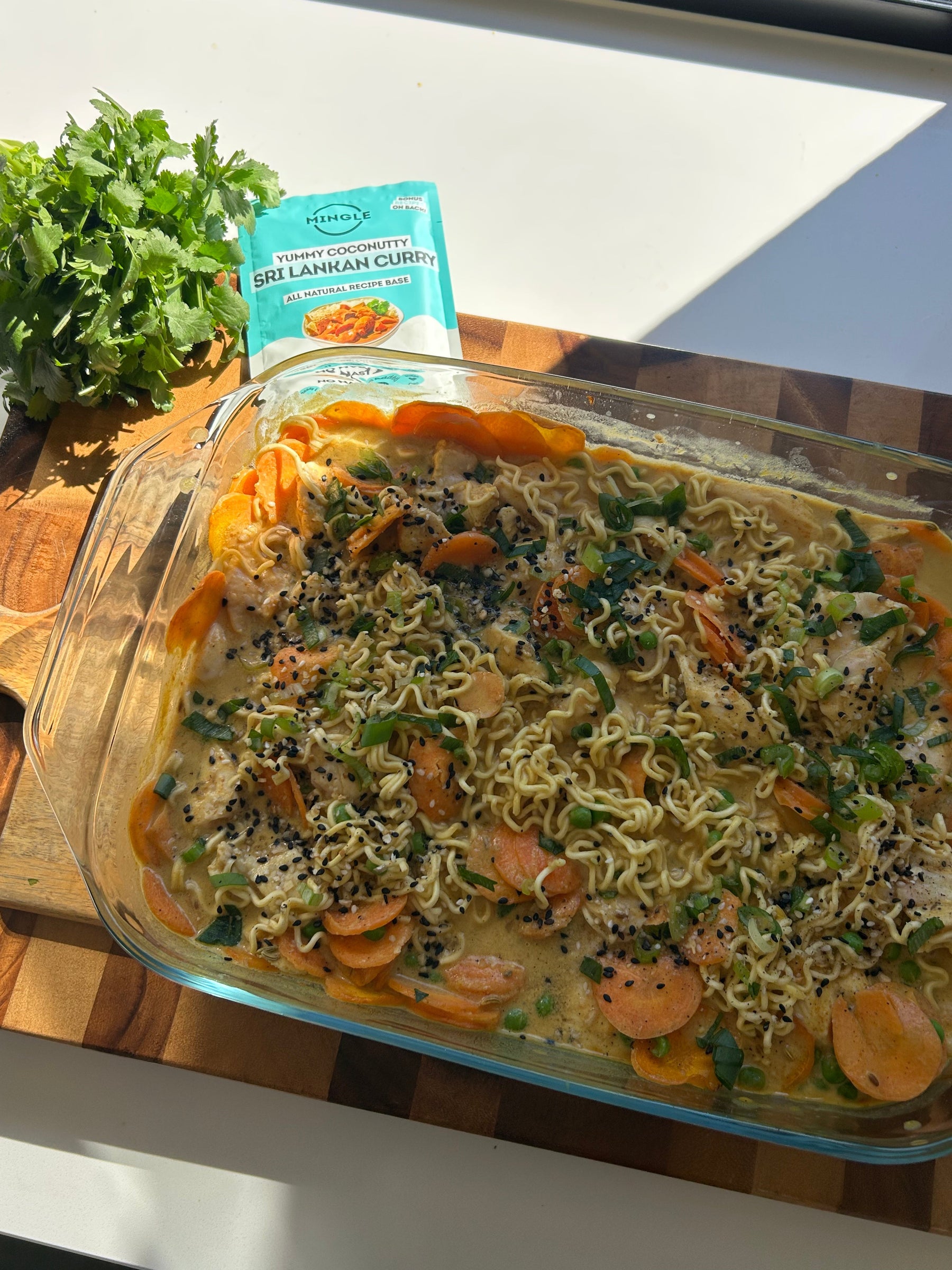 Sri Lankan Ramen Bake