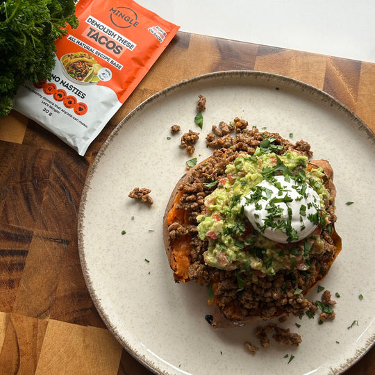 Sweet Potato Taco Boat