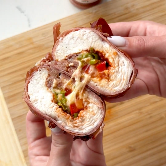 Peri Peri Prosciutto Chicken Roll Ups