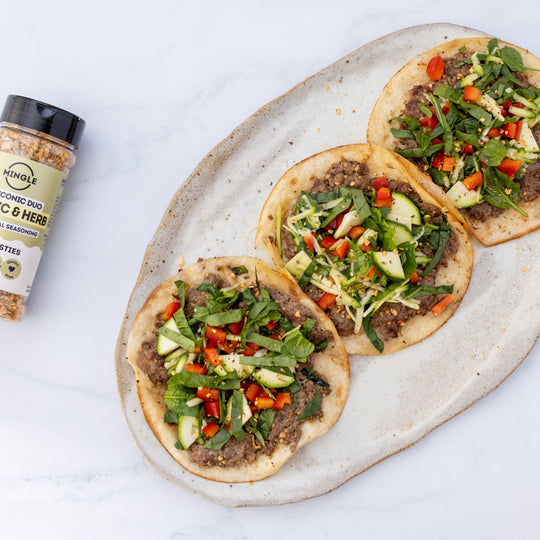 Smashed Garlic & Herb Beef Tacos (Pan-Fried)
