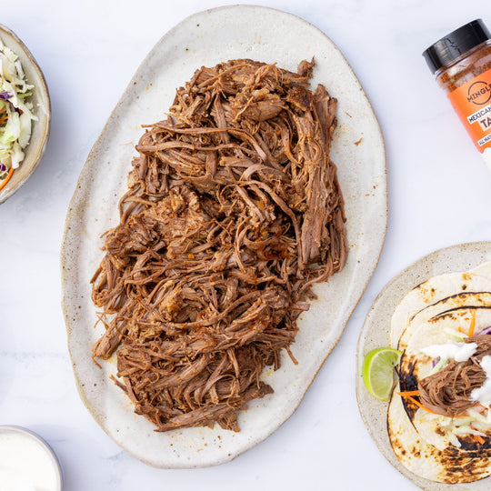 Slow Cooked Pulled Beef Tacos