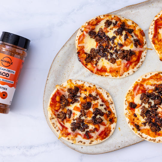 Kid-Friendly Taco Pizzas
