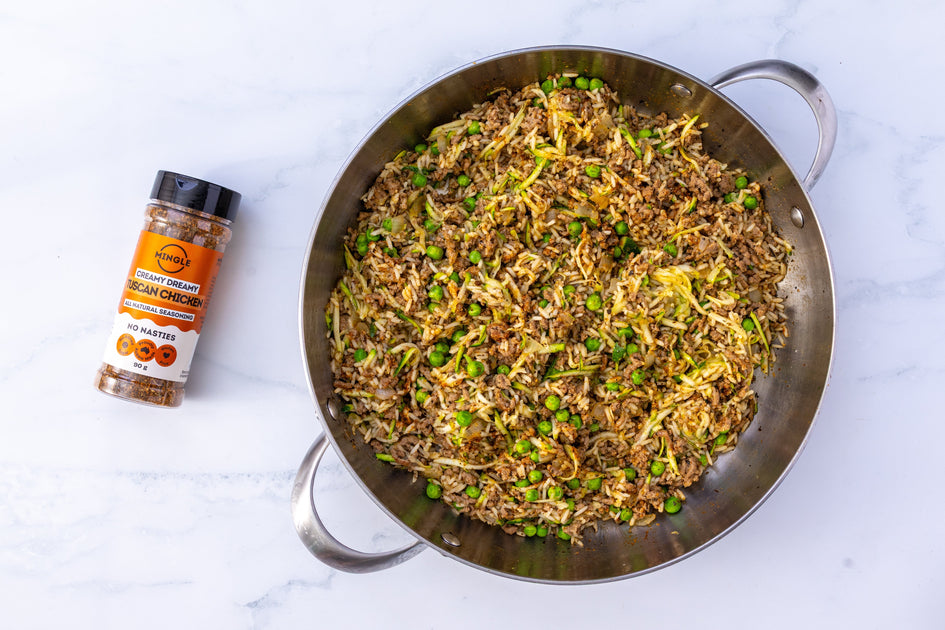 Tuscan Beef & Rice – Mingle