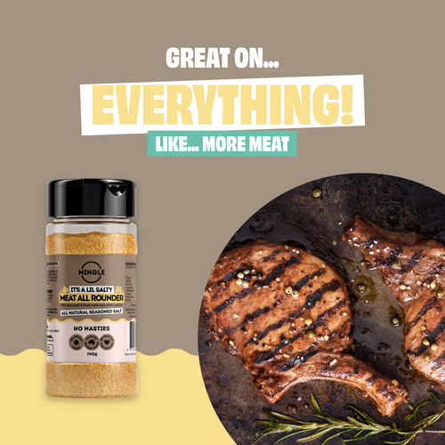 MEAT ALL ROUNDER SEASONED SALT - LARGE BOTTLE