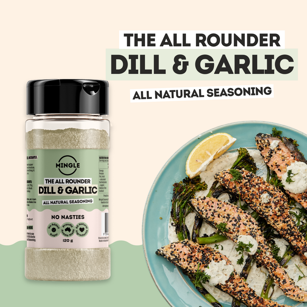GARLIC & DILL RANCH SEASONING - LARGE BOTTLE