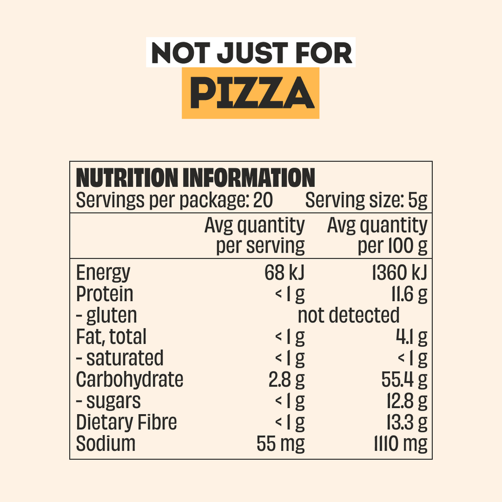 PIZZA SEASONING - LARGE BOTTLE