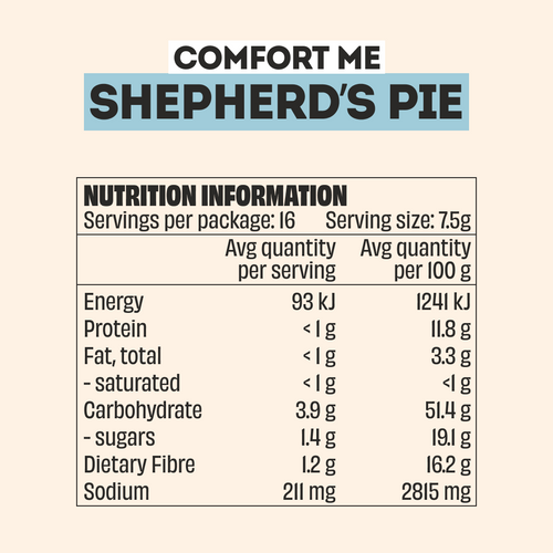 SHEPHERD'S PIE RECIPE BASE - LARGE BOTTLE