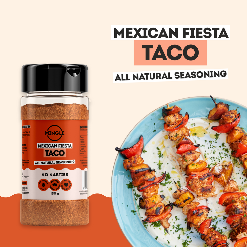 MEXICAN FIESTA TACO SEASONING - LARGE BOTTLE