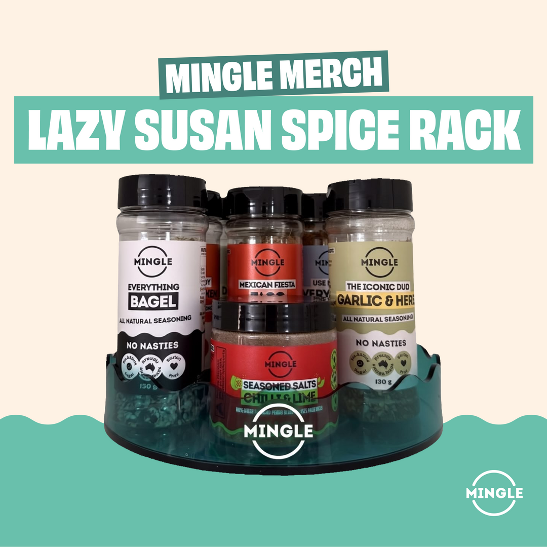 LAZY SUSAN SPICE RACK