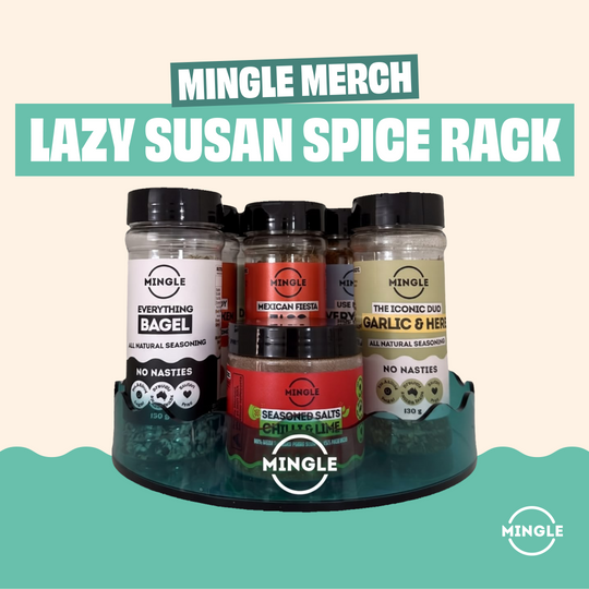 LAZY SUSAN SPICE RACK