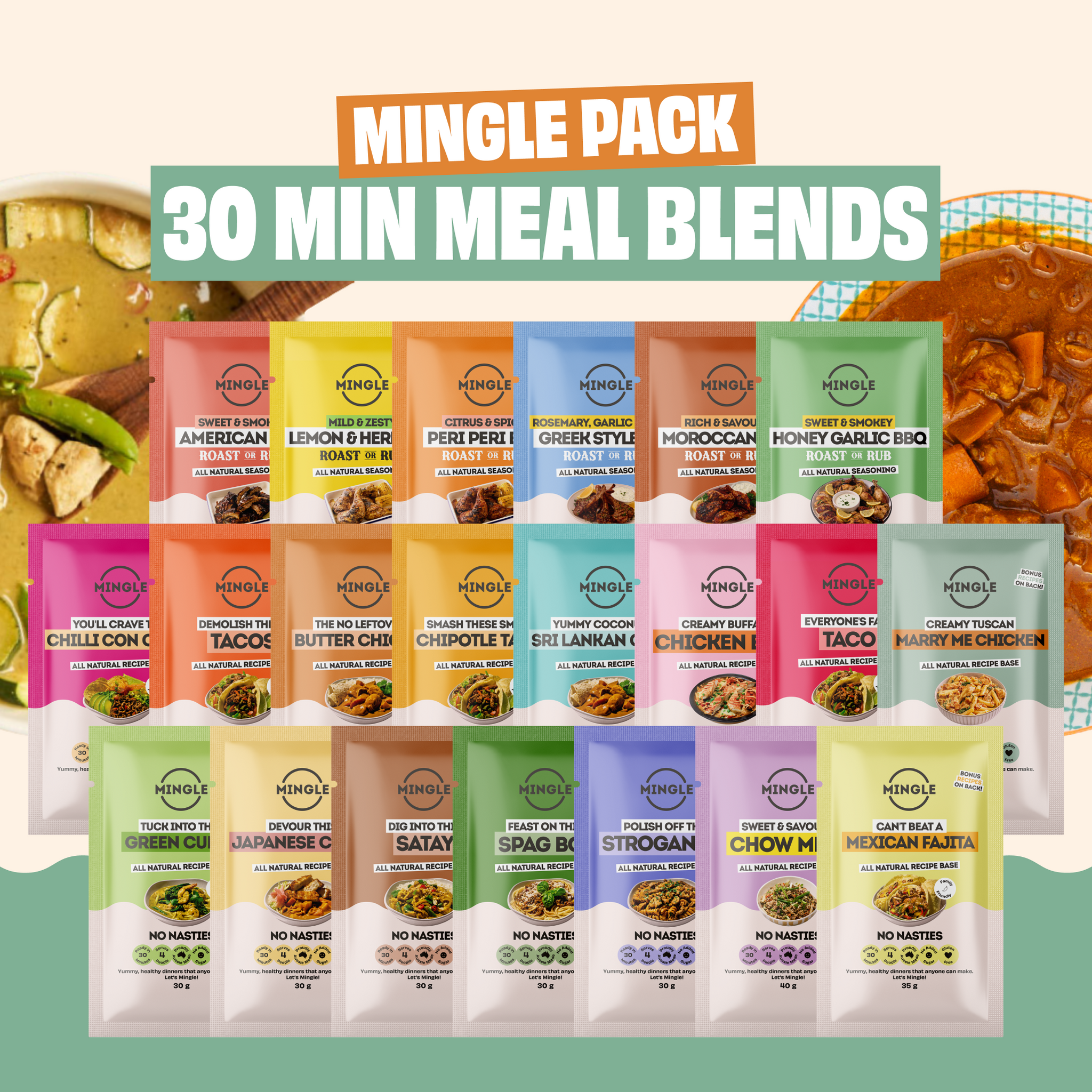 DINNER HERO 30 MIN MEALS - 42 PACK