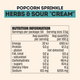 SOUR "CREAM" & HERBS POPCORN SEASONING
