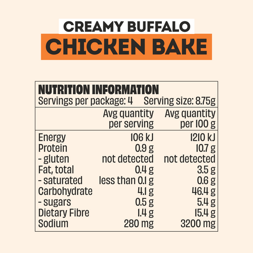 BUFFALO CHICKEN BAKE RECIPE BASE - 3 PACK