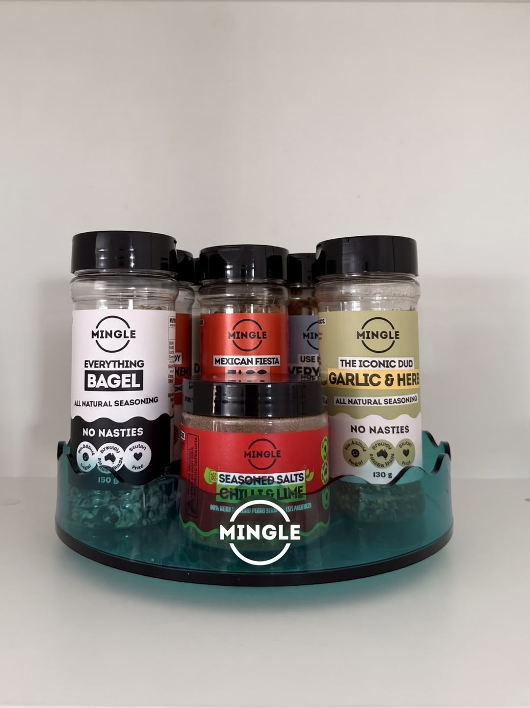 LAZY SUSAN SPICE RACK
