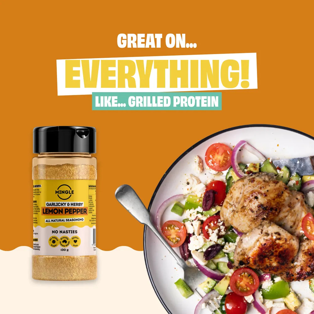 LEMON PEPPER SEASONING - LARGE BOTTLE