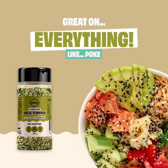 FURIKAKE RICE TOPPER SEASONING - LARGE BOTTLE