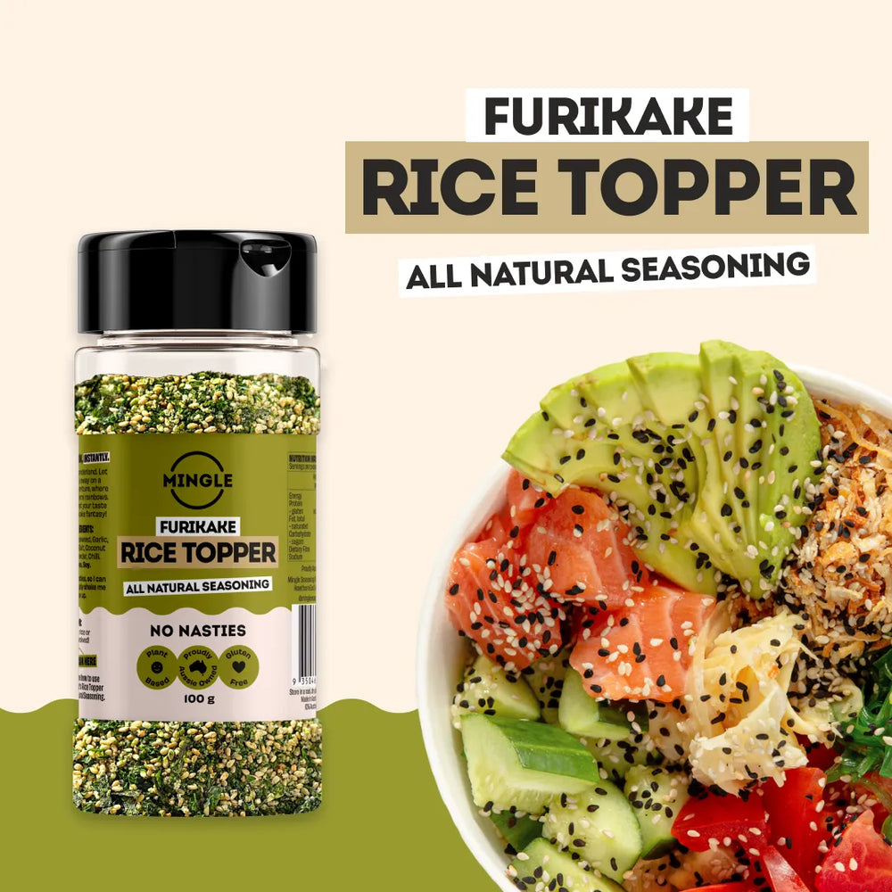 FURIKAKE RICE TOPPER SEASONING - LARGE BOTTLE