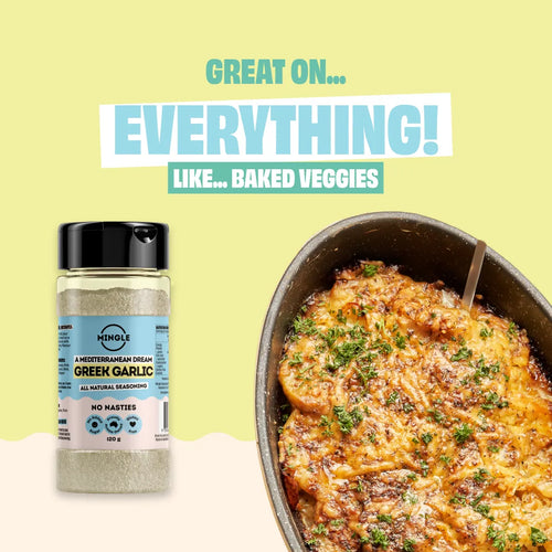 GREEK GARLIC SEASONING - LARGE BOTTLE