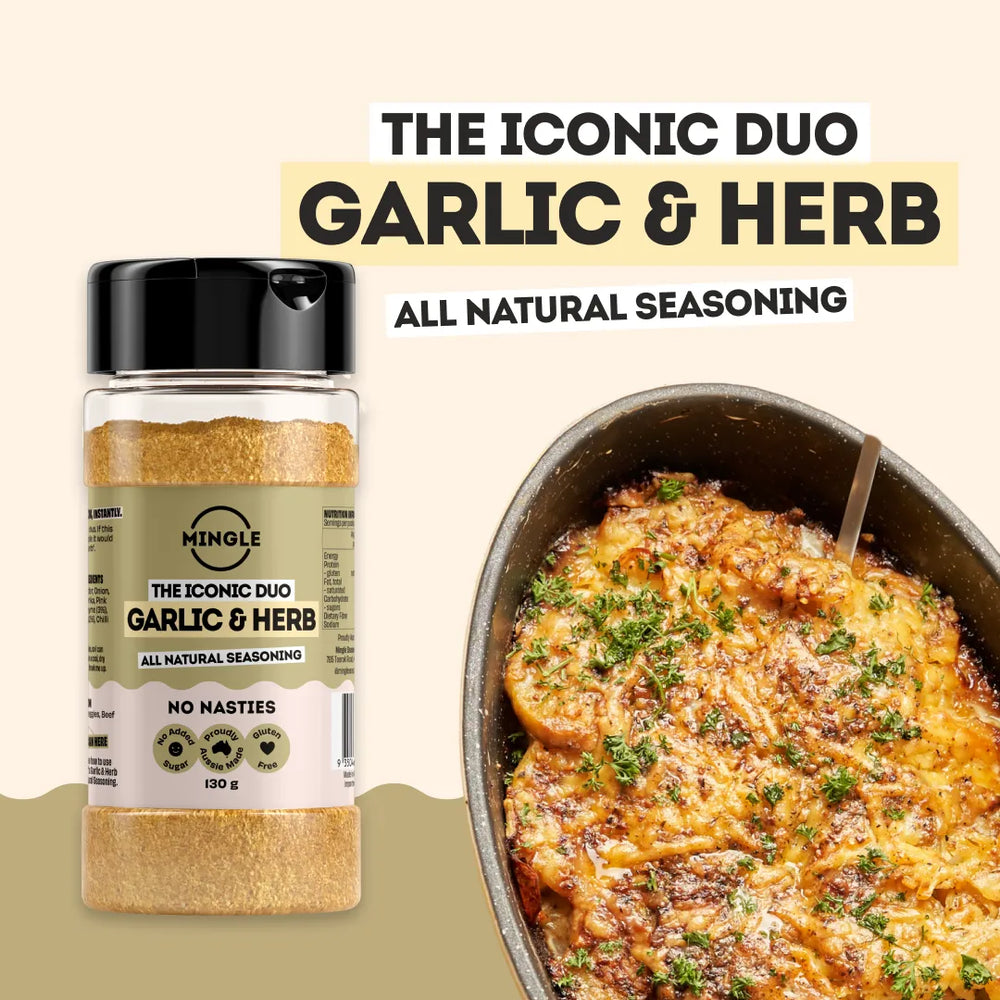 GARLIC & HERB SEASONING - LARGE BOTTLE