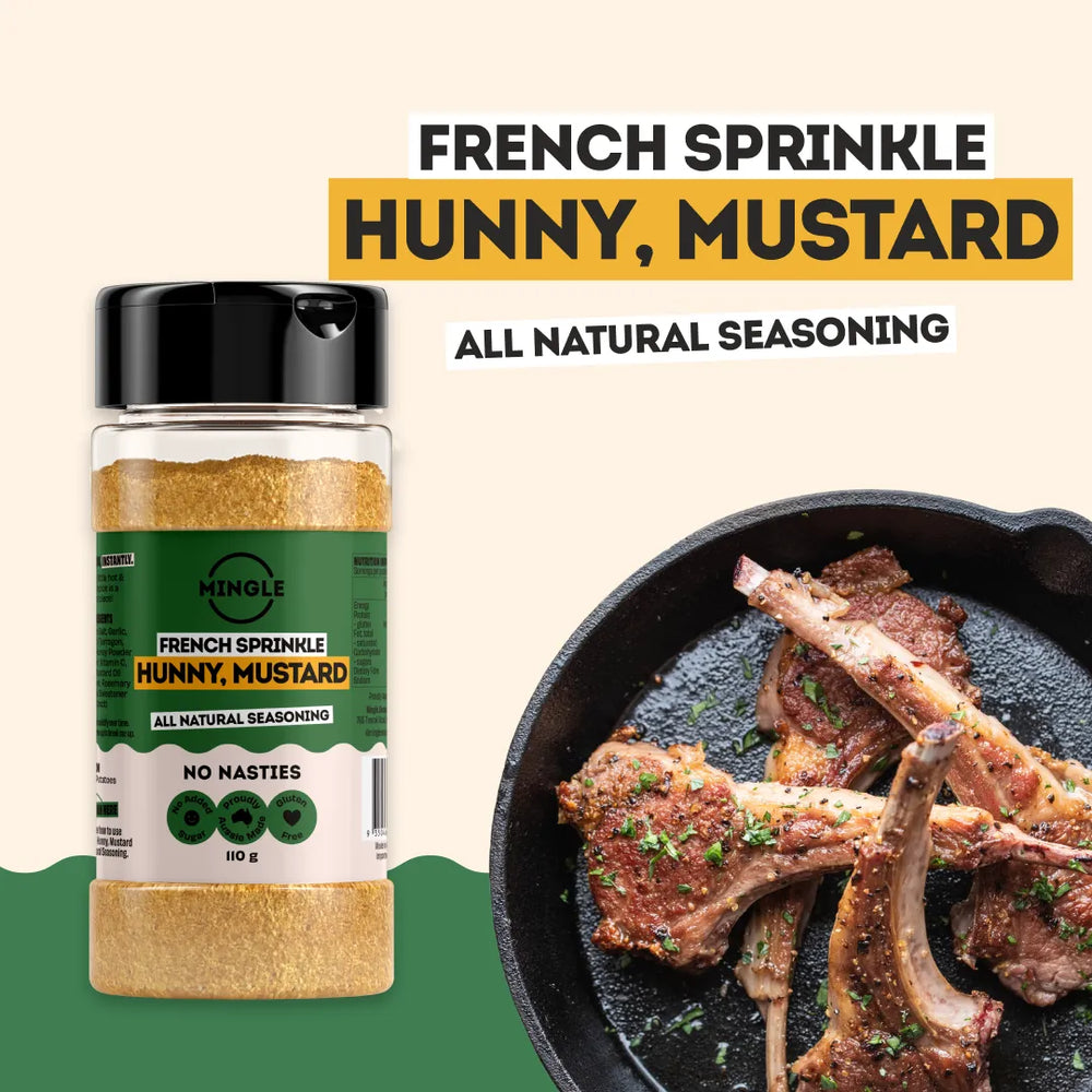 HUNNY MUSTARD SEASONING - LARGE BOTTLE