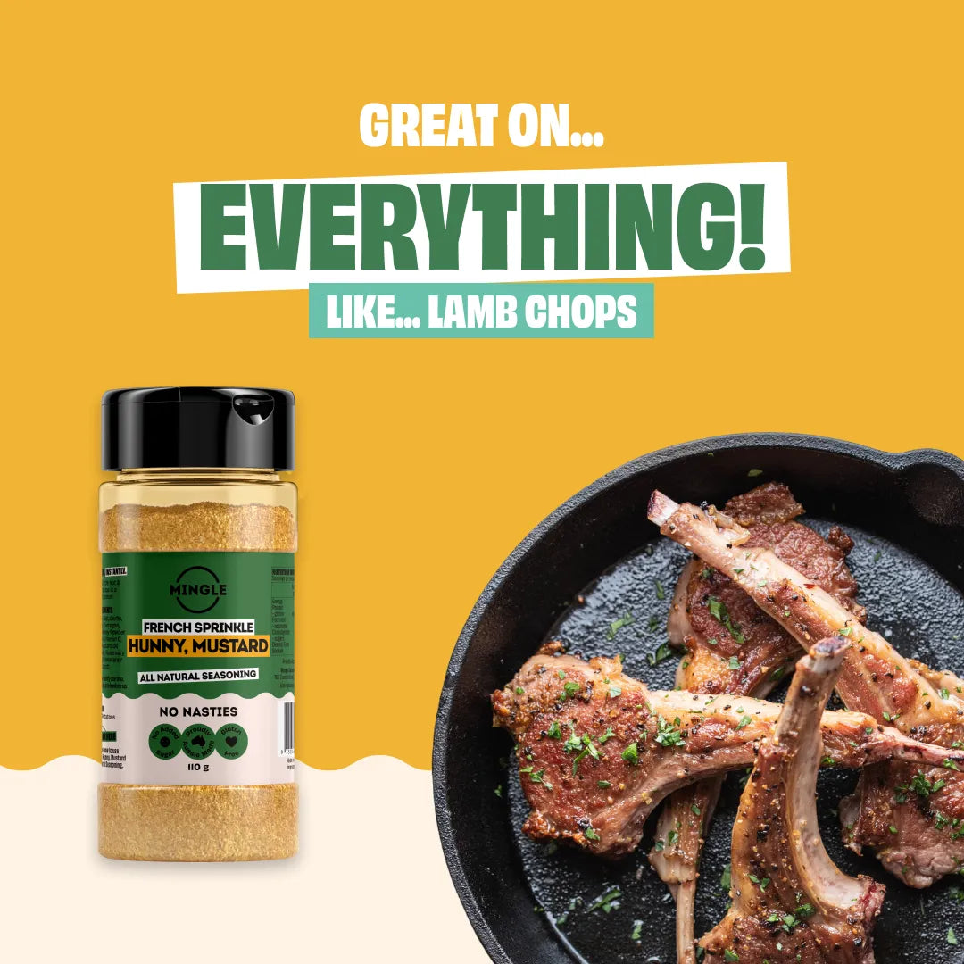 HUNNY MUSTARD SEASONING - LARGE BOTTLE