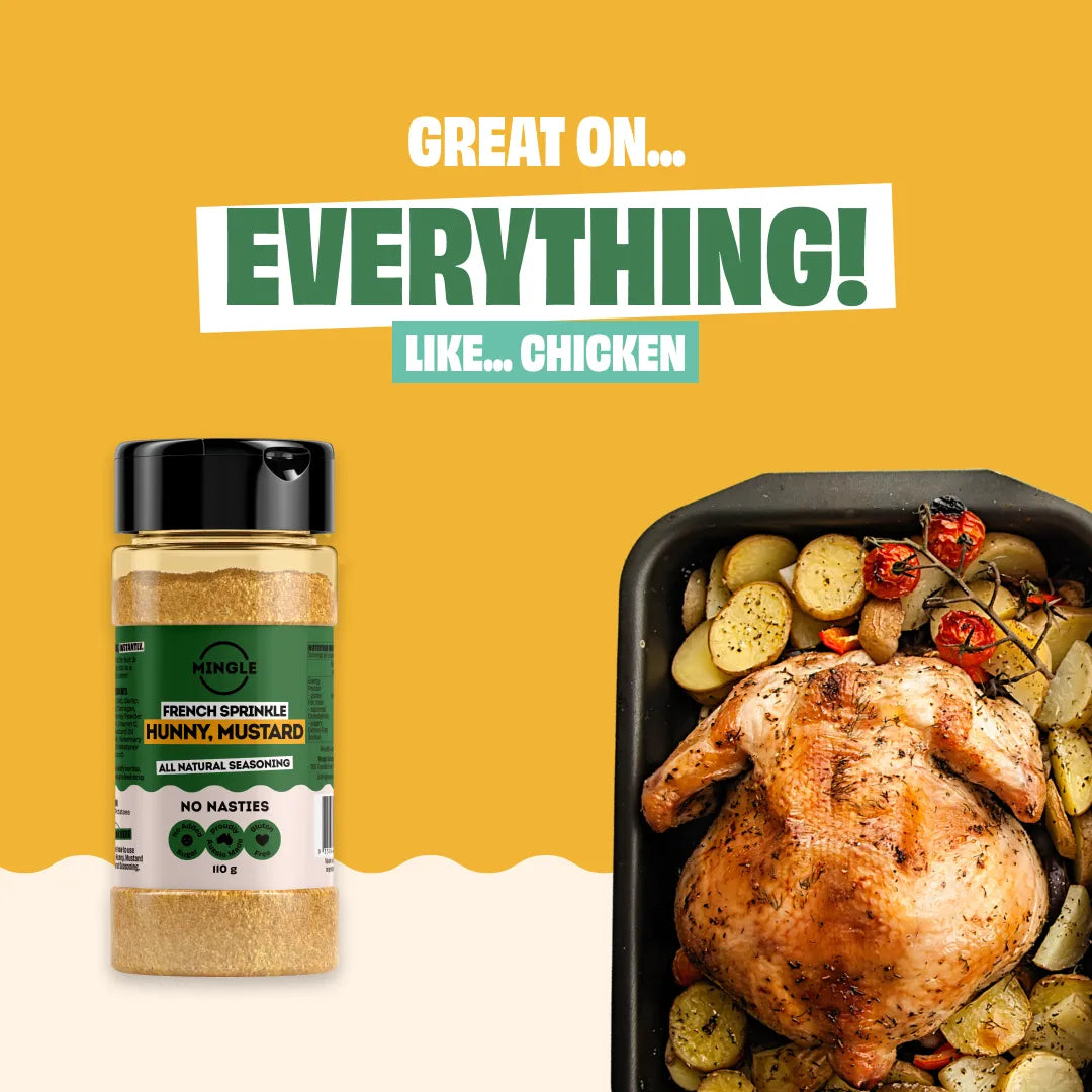 HUNNY MUSTARD SEASONING - LARGE BOTTLE