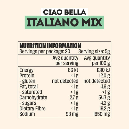 ITALIANO MIX SEASONING - LARGE BOTTLE