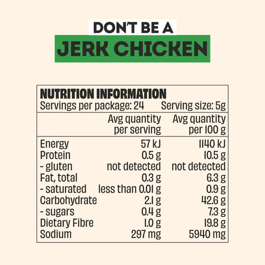 DON'T BE A JERK SEASONING - LARGE BOTTLE
