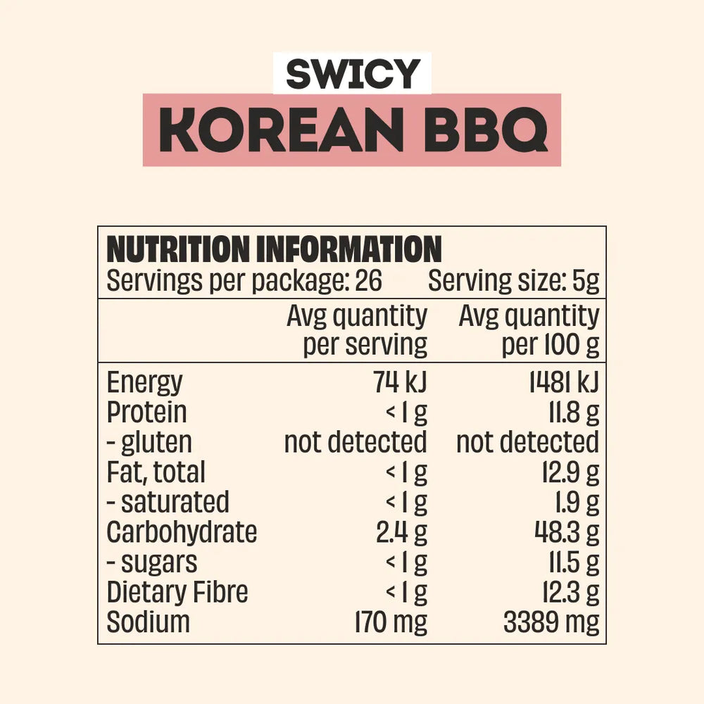 KOREAN BBQ SEASONING - LARGE BOTTLE